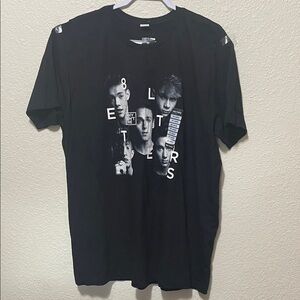 Hot Topics Black 8 Letters Tee Shirt. NWT. Size XXL.